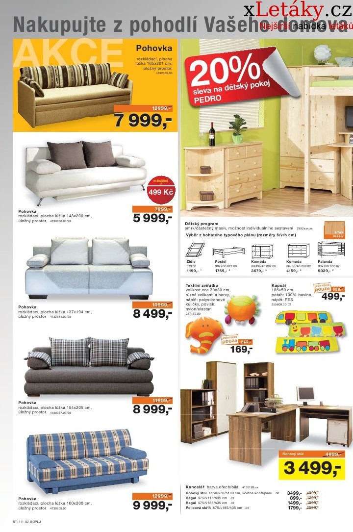 leták Sconto nábytek leták strana 1 leták Sconto nábytek leták strana 1