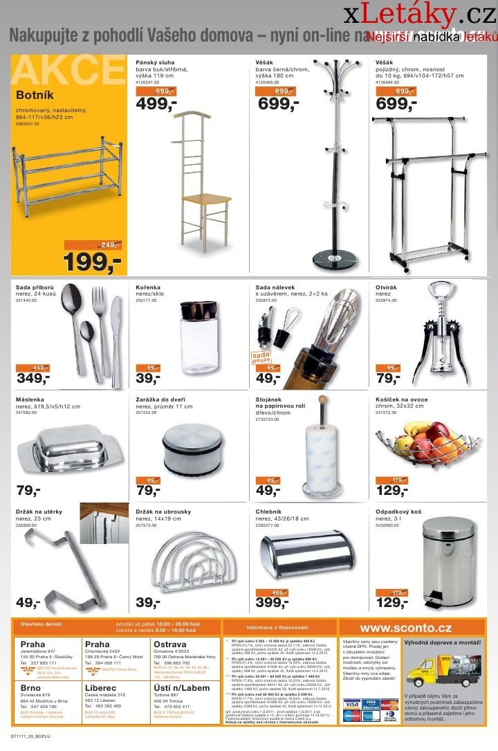 leták Sconto nábytek leták strana 1 leták Sconto nábytek leták strana 1