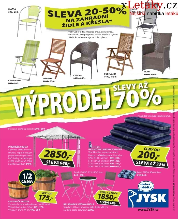 leták Jysk leták strana 1 leták Jysk leták strana 1