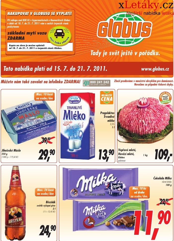 leták Globus akční leták strana 1 leták Globus akční leták strana 1
