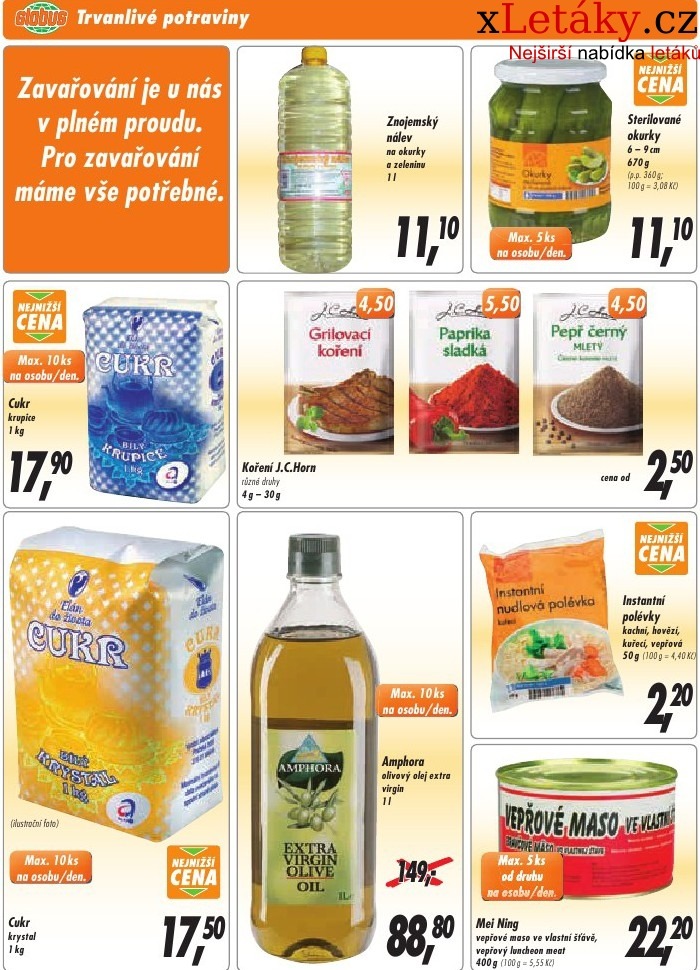 leták Globus akční leták strana 1 leták Globus akční leták strana 1
