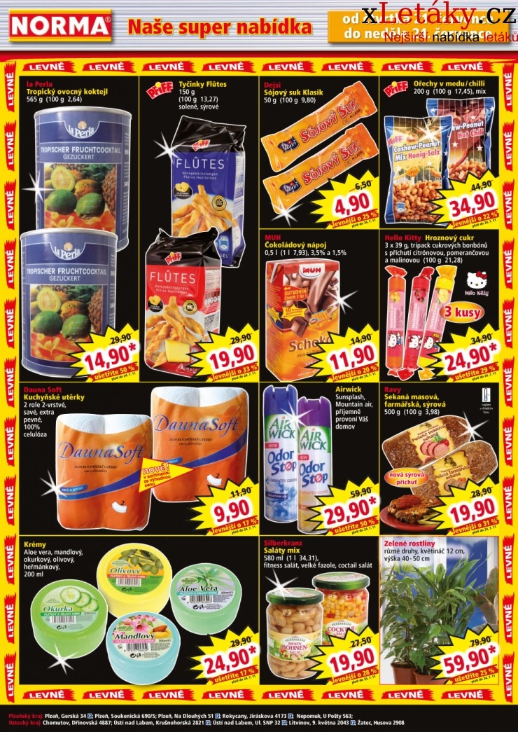 leták Norma aktuální leták strana 1 leták Norma aktuální leták strana 1