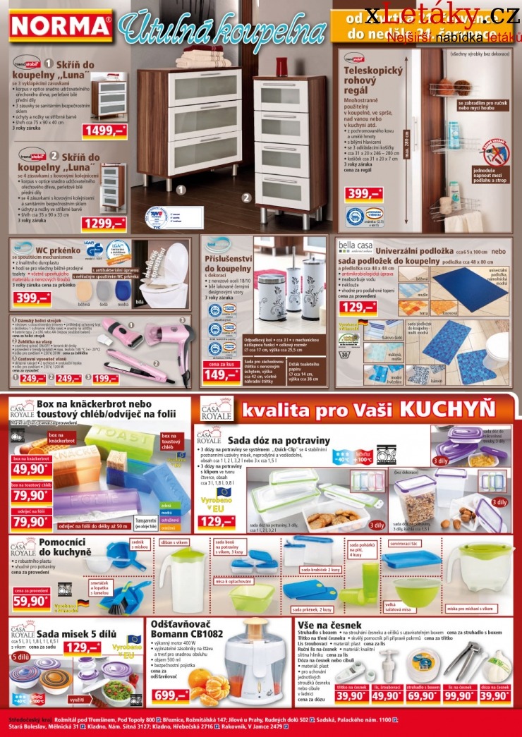 leták Norma aktuální leták strana 1 leták Norma aktuální leták strana 1