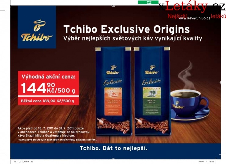 leták Tchibo aktuální leták strana 1 leták Tchibo aktuální leták strana 1