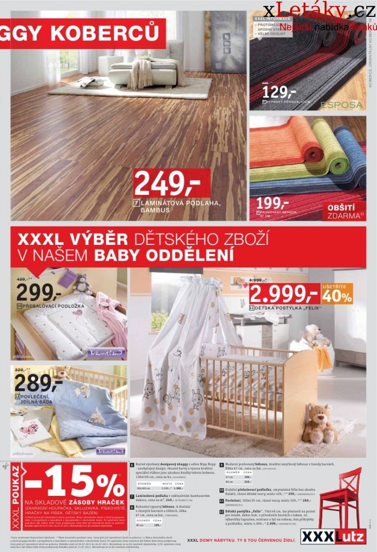 leták XXXLutz akční leták strana 1 leták XXXLutz akční leták strana 1
