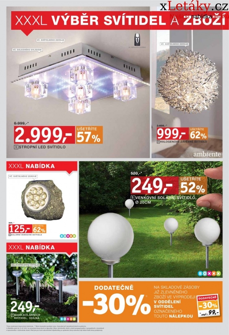 leták XXXLutz akční leták strana 1 leták XXXLutz akční leták strana 1