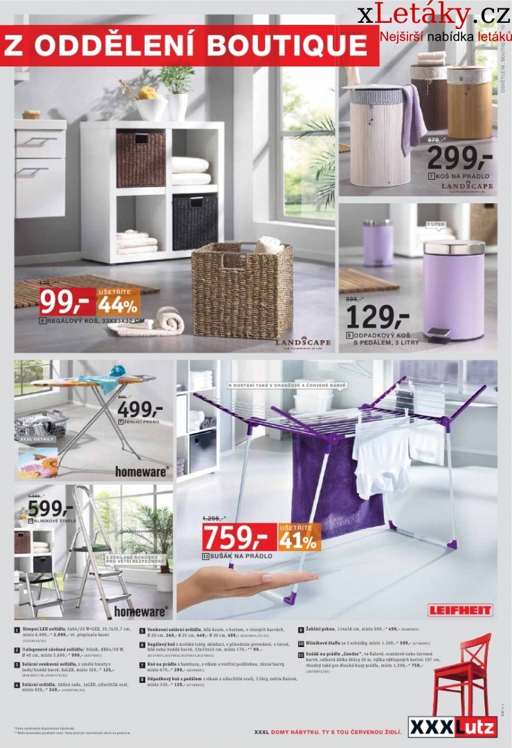 leták XXXLutz akční leták strana 1 leták XXXLutz akční leták strana 1