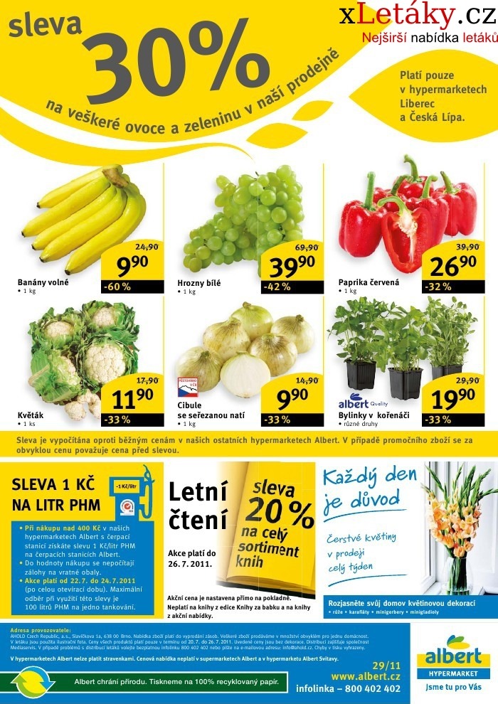 leták Albert Hypermarket akční leták strana 1 leták Albert Hypermarket akční leták strana 1
