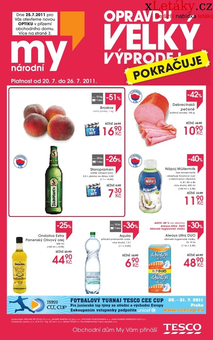 leták Tesco leták strana 1 leták Tesco leták strana 1