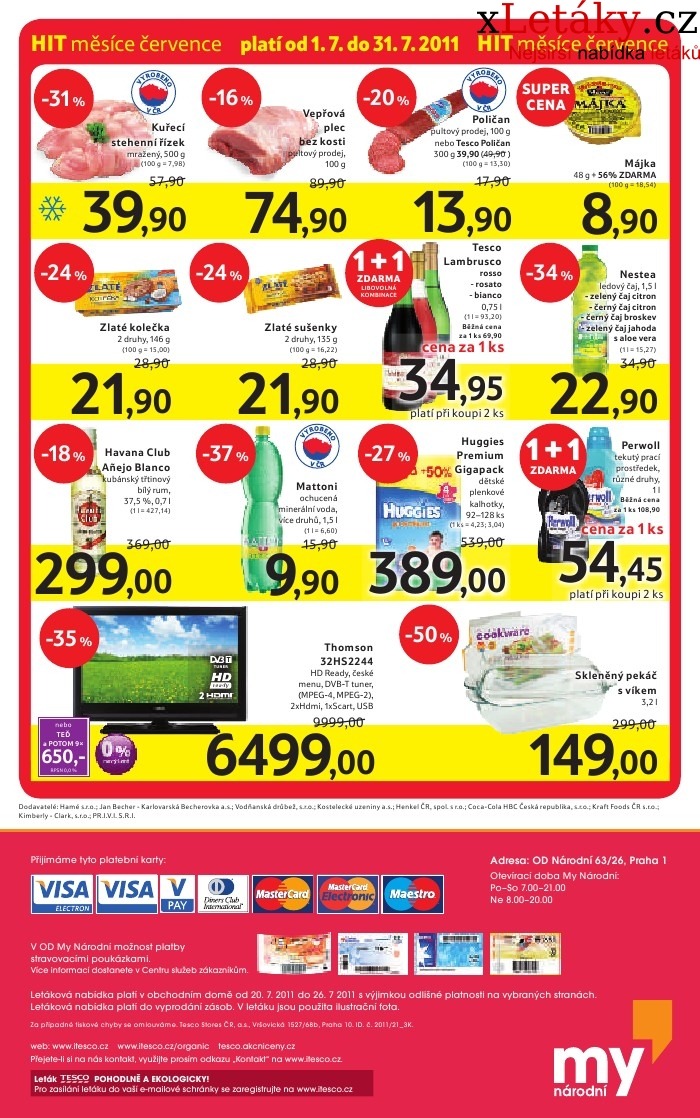 leták Tesco leták strana 1 leták Tesco leták strana 1