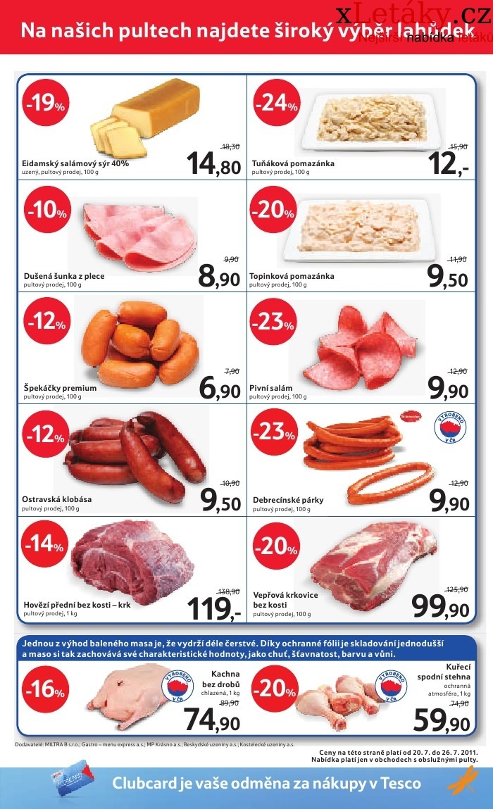 leták Tesco aktuální leták strana 1 leták Tesco aktuální leták strana 1