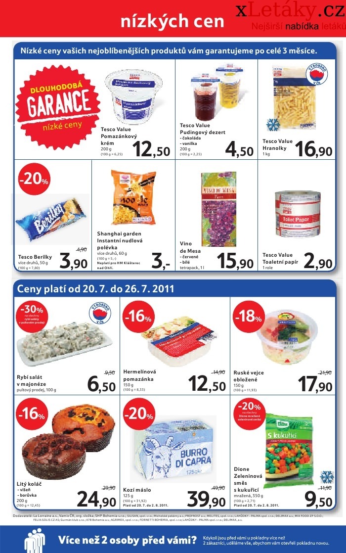 leták Tesco akční leták strana 1 leták Tesco akční leták strana 1