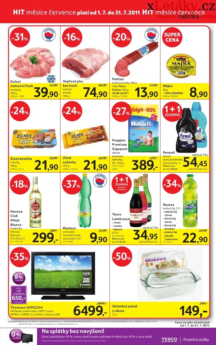 let�k Tesco ak�n� let�k strana 1