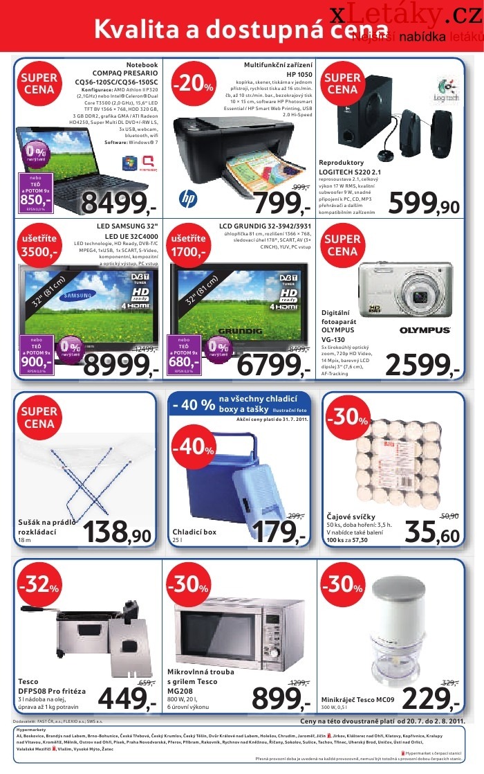 let�k Tesco ak�n� let�k strana 1