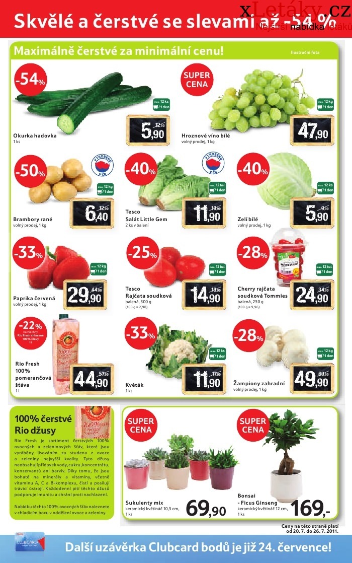leták Tesco akční leták strana 1 leták Tesco akční leták strana 1
