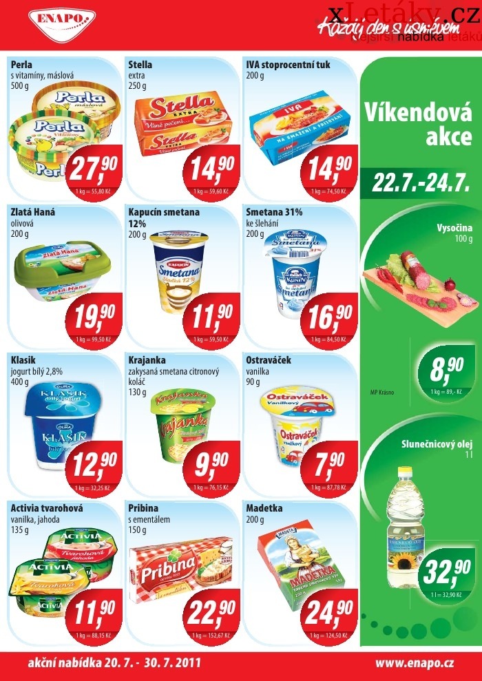 leták ENAPO akční leták strana 1 leták ENAPO akční leták strana 1