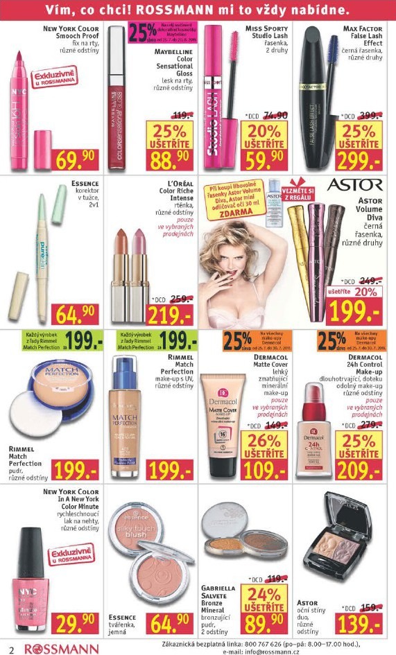 leták Rossmann strana 1 leták Rossmann strana 1