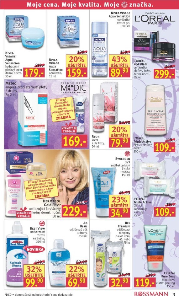 leták Rossmann strana 1 leták Rossmann strana 1