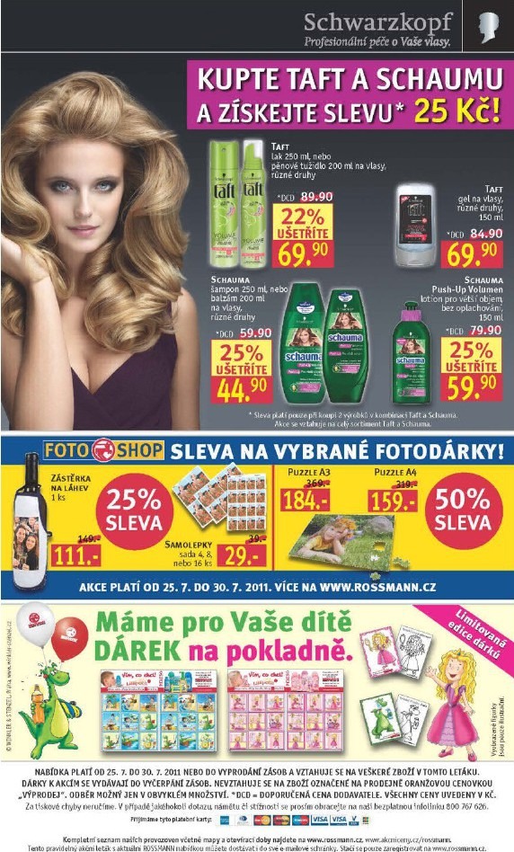 leták Rossmann strana 1 leták Rossmann strana 1