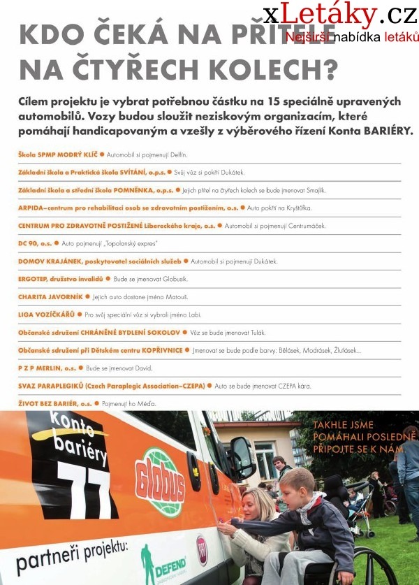 leták Globus leták strana 1 leták Globus leták strana 1