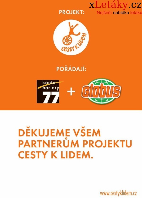 leták Globus leták strana 1 leták Globus leták strana 1