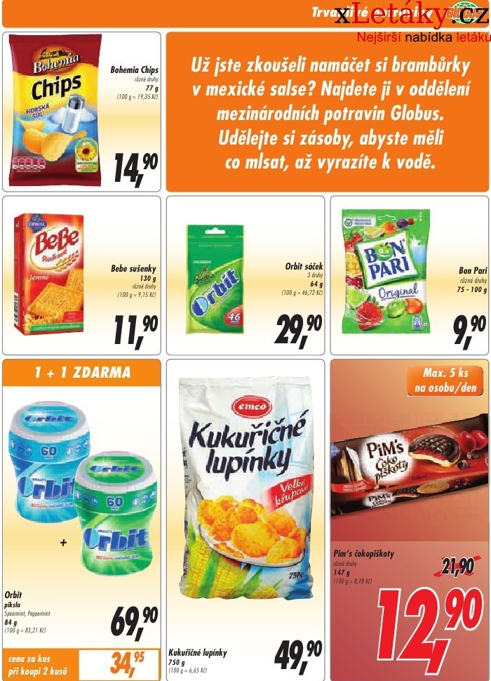 leták Globus aktuální leták strana 1 leták Globus aktuální leták strana 1