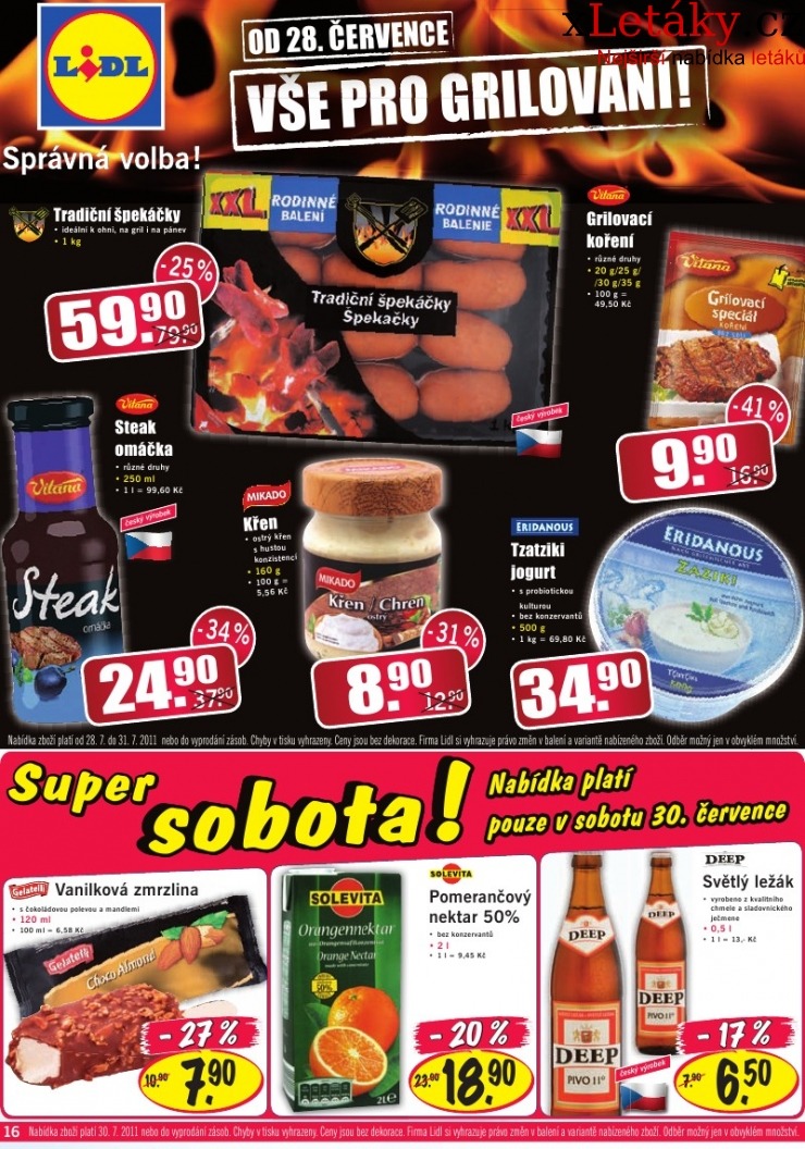 leták Lidl akční leták strana 1 leták Lidl akční leták strana 1