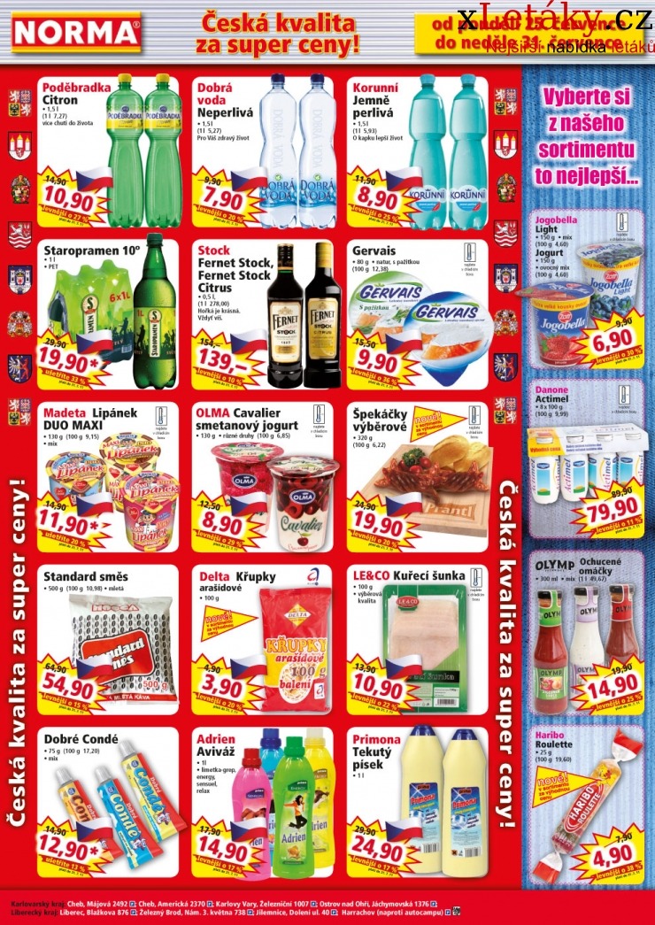 leták Norma aktuální leták strana 1 leták Norma aktuální leták strana 1