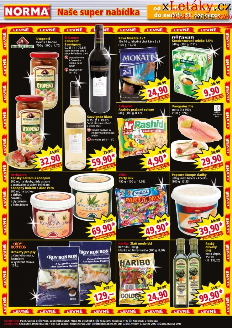 leták Norma aktuální leták strana 1 leták Norma aktuální leták strana 1