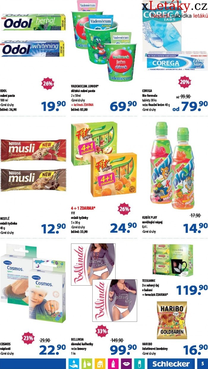 leták Schlecker akční leták strana 1 leták Schlecker akční leták strana 1