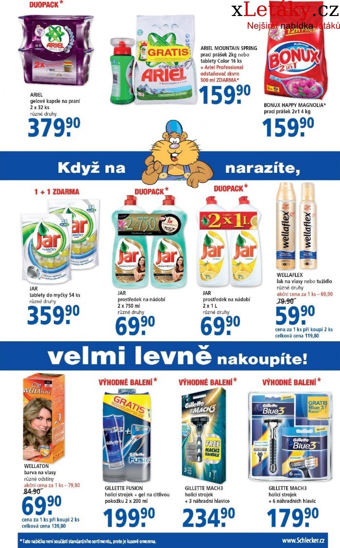 leták Schlecker akční leták strana 1 leták Schlecker akční leták strana 1
