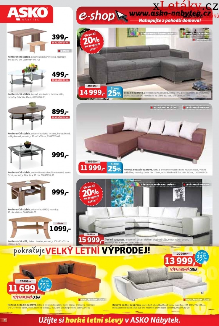 leták Asko nábytek leták strana 1 leták Asko nábytek leták strana 1
