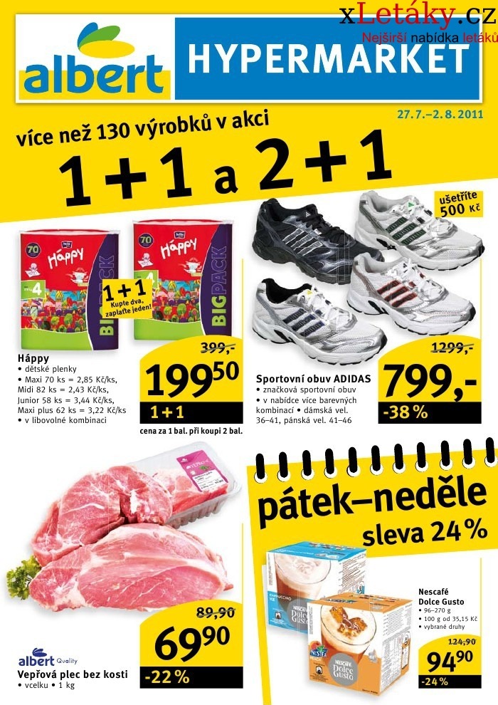 leták Albert Hypermarket leták strana 1 leták Albert Hypermarket leták strana 1