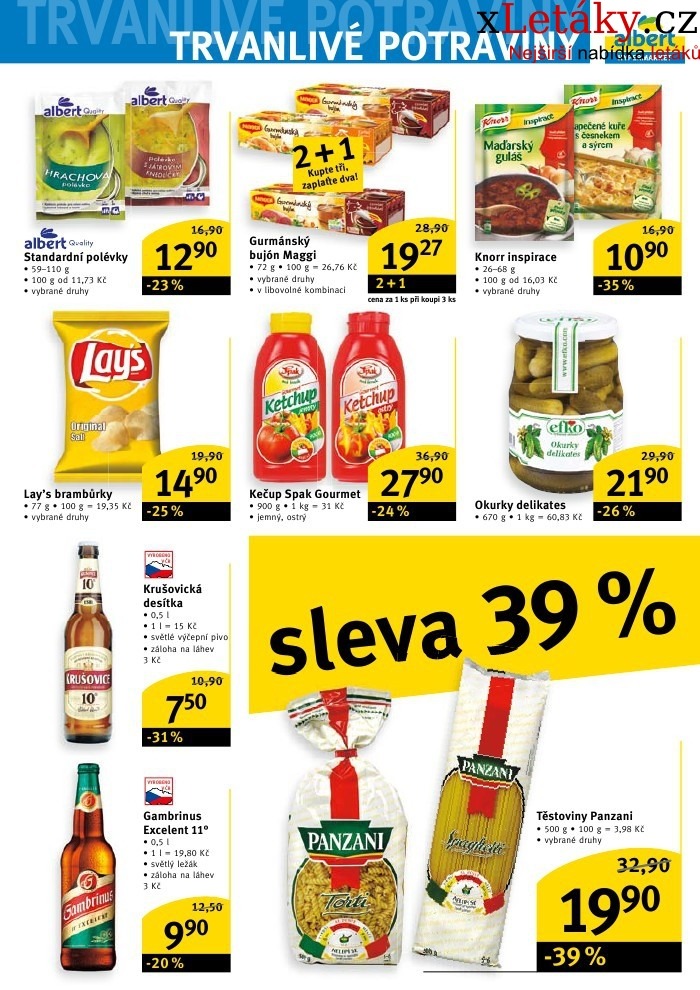 leták Albert Hypermarket leták strana 1 leták Albert Hypermarket leták strana 1