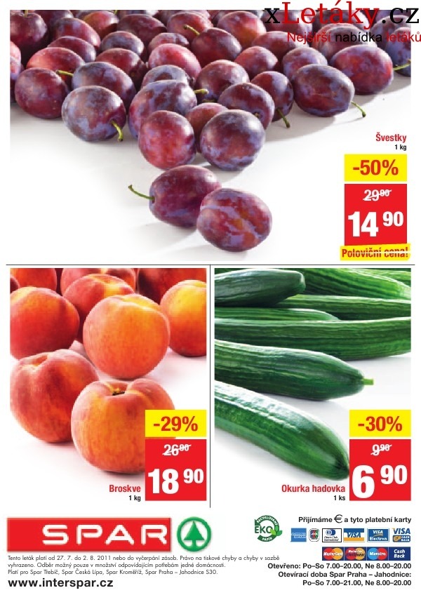 leták Interspar aktuální leták strana 1 leták Interspar aktuální leták strana 1