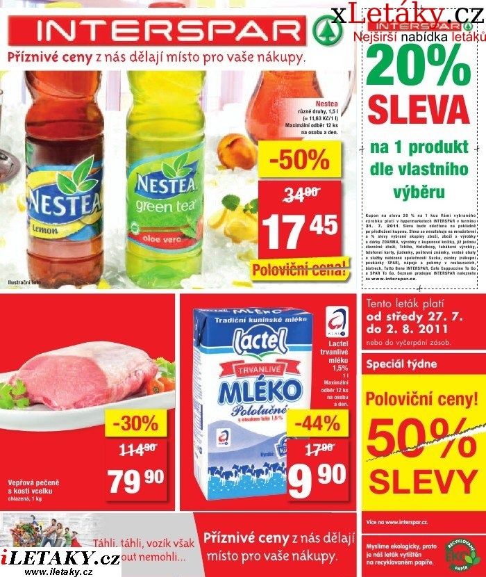 leták Interspar leták strana 1 leták Interspar leták strana 1