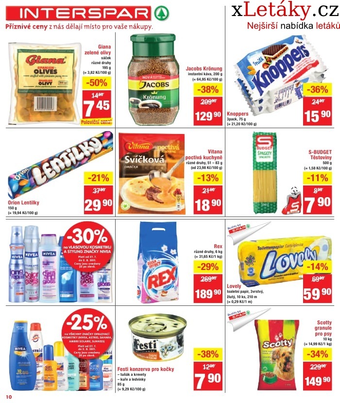 leták Interspar leták strana 1 leták Interspar leták strana 1
