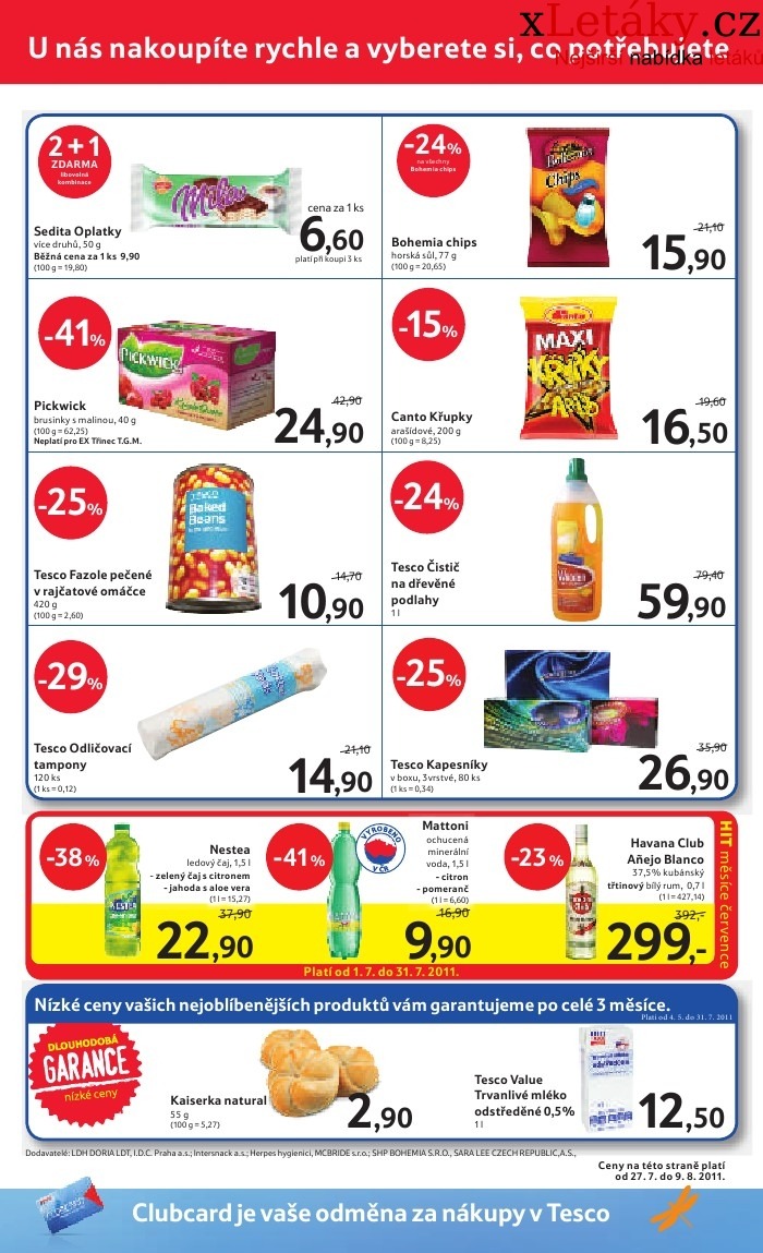 leták Tesco leták strana 1 leták Tesco leták strana 1