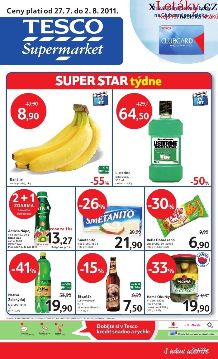 leták Tesco akční leták strana 1 leták Tesco akční leták strana 1