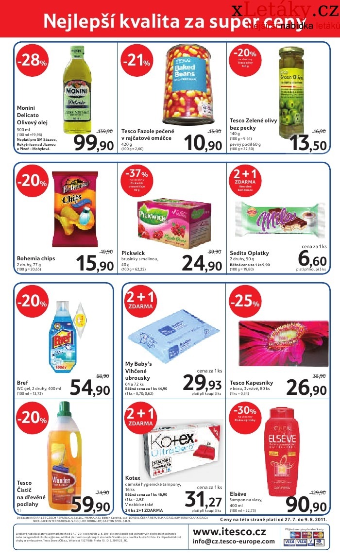 leták Tesco akční leták strana 1 leták Tesco akční leták strana 1