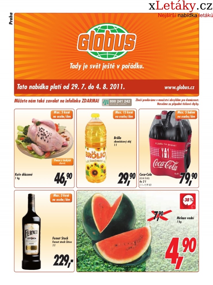 leták Globus akční leták strana 1 leták Globus akční leták strana 1