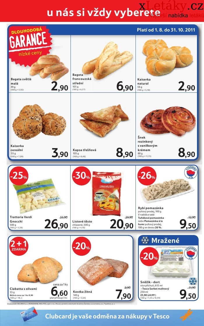 leták Tesco aktuální leták strana 1 leták Tesco aktuální leták strana 1