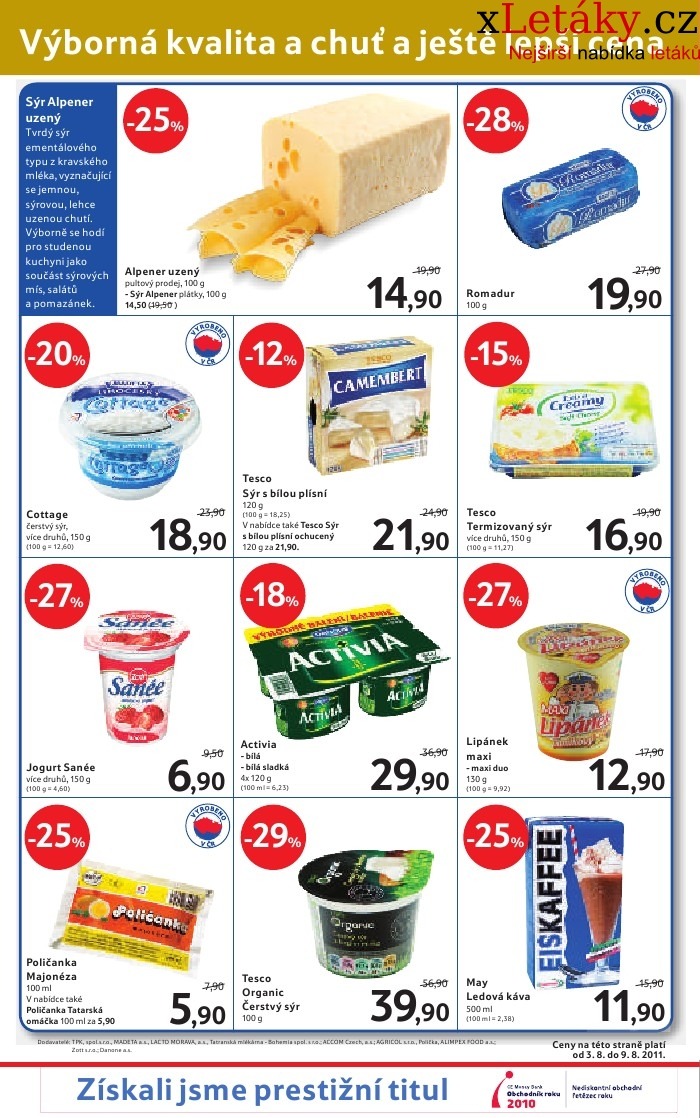 let�k Tesco aktu�ln� let�k strana 1