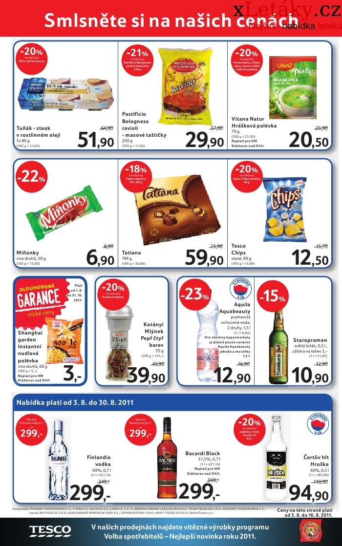 let�k Tesco aktu�ln� let�k strana 1