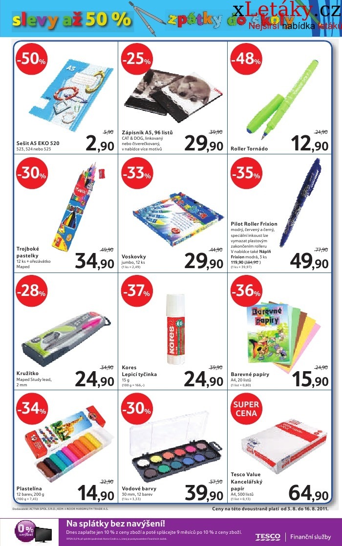 let�k Tesco aktu�ln� let�k strana 1