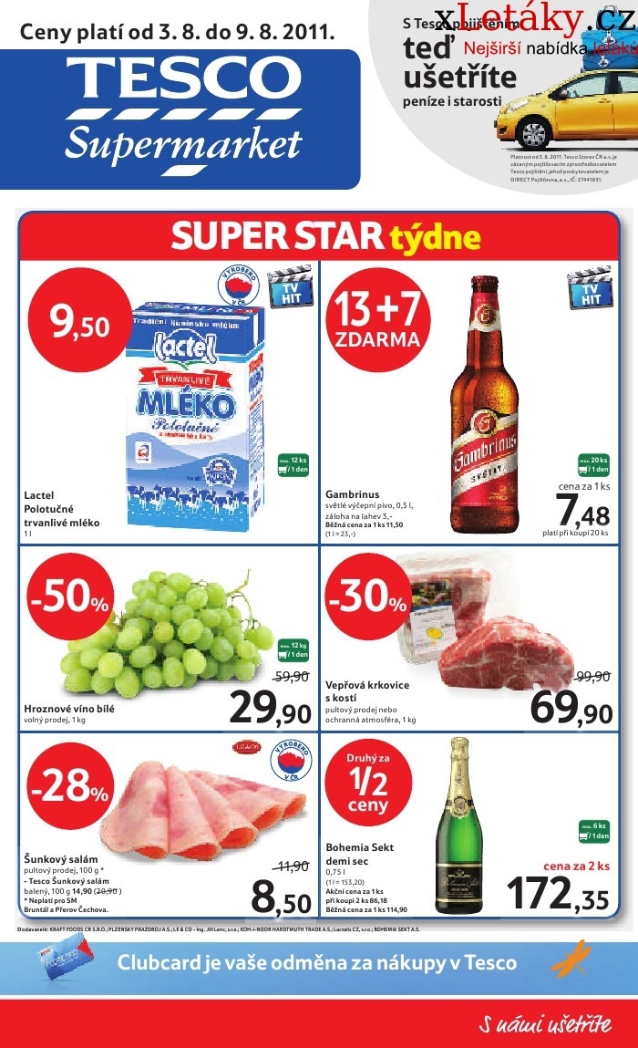letk Tesco letk strana 1