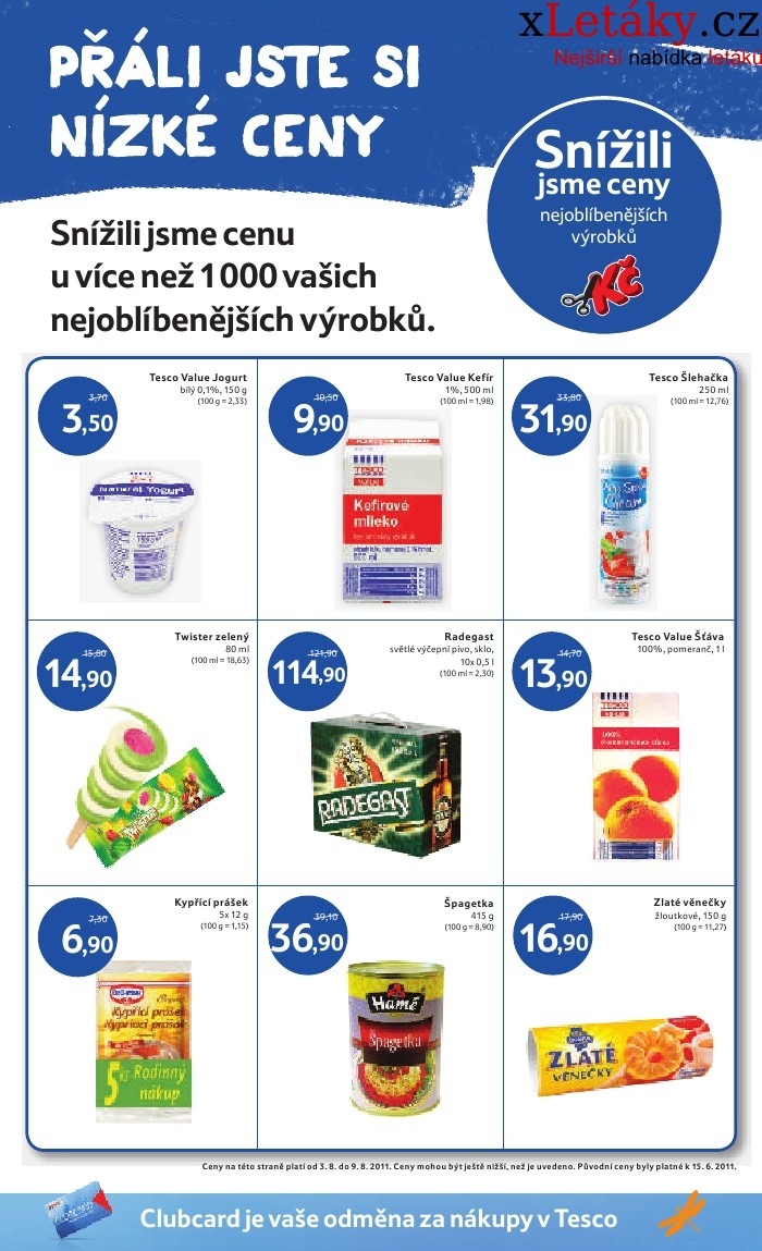 leták Tesco akční leták strana 1 leták Tesco akční leták strana 1