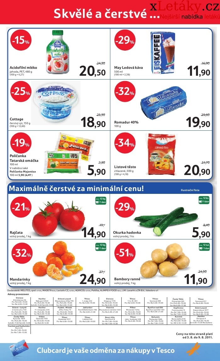 leták Tesco akční leták strana 1 leták Tesco akční leták strana 1