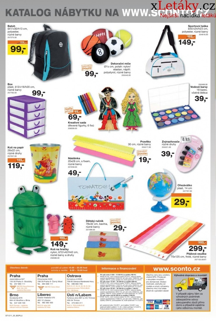 leták Sconto nábytek leták strana 1 leták Sconto nábytek leták strana 1