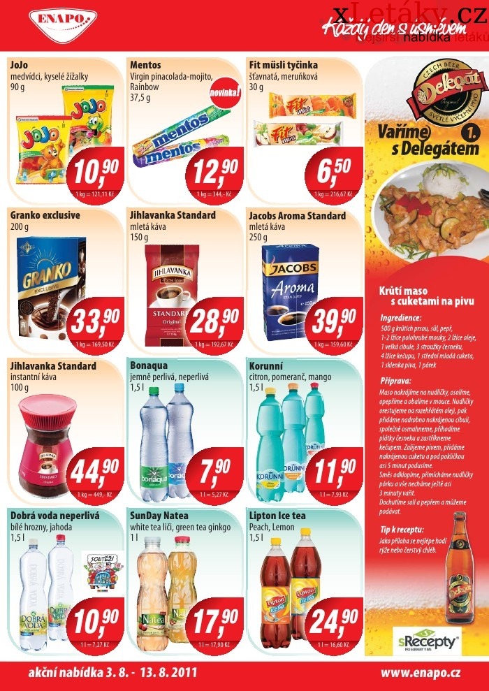 leták ENAPO akční leták strana 1 leták ENAPO akční leták strana 1